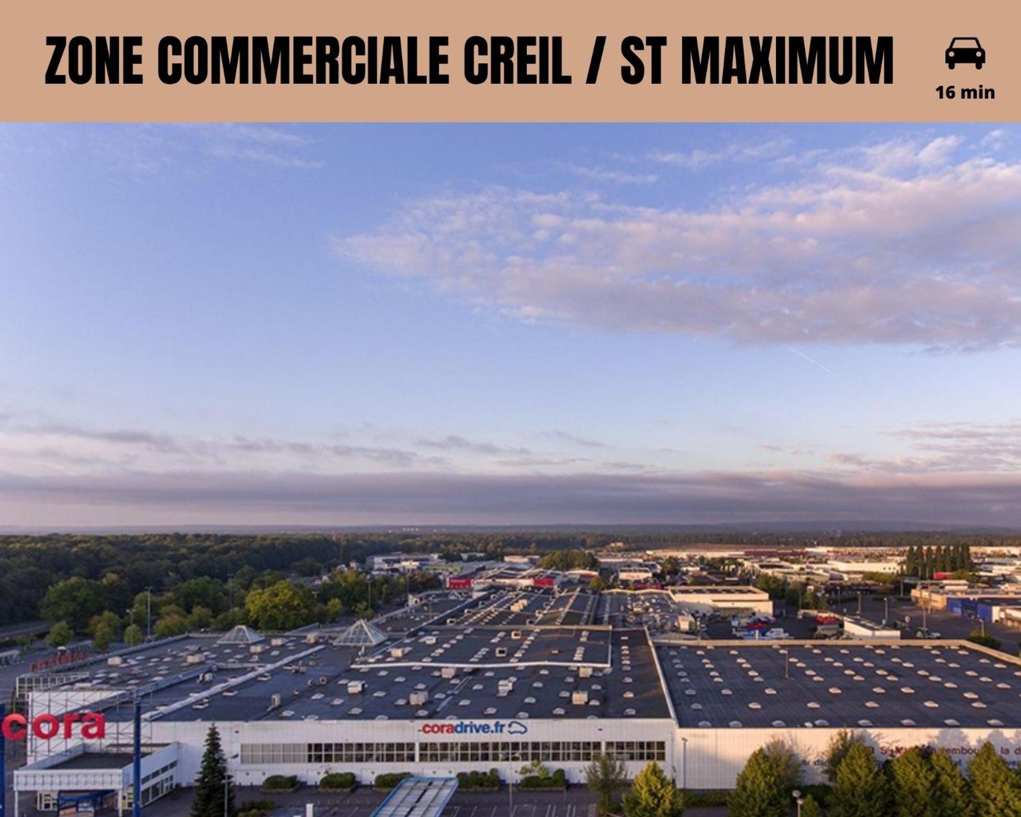 Le Cocon Forestier - Proche Aeroport Beauvais, Chantilly, Foret De Hez-Froidmont, Parking Public Gratuit, Wifi & Netflix Clermont  Eksteriør bilde